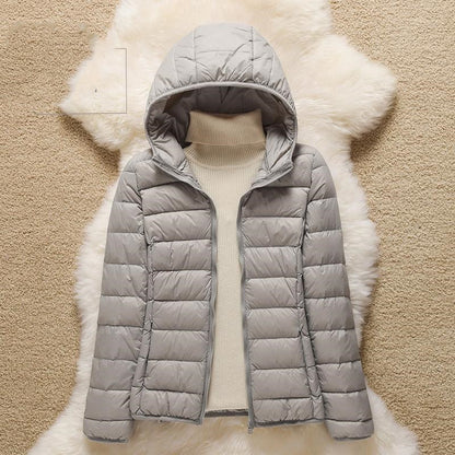 Lightweight Slim Fit Jacket With Stand-up Collar