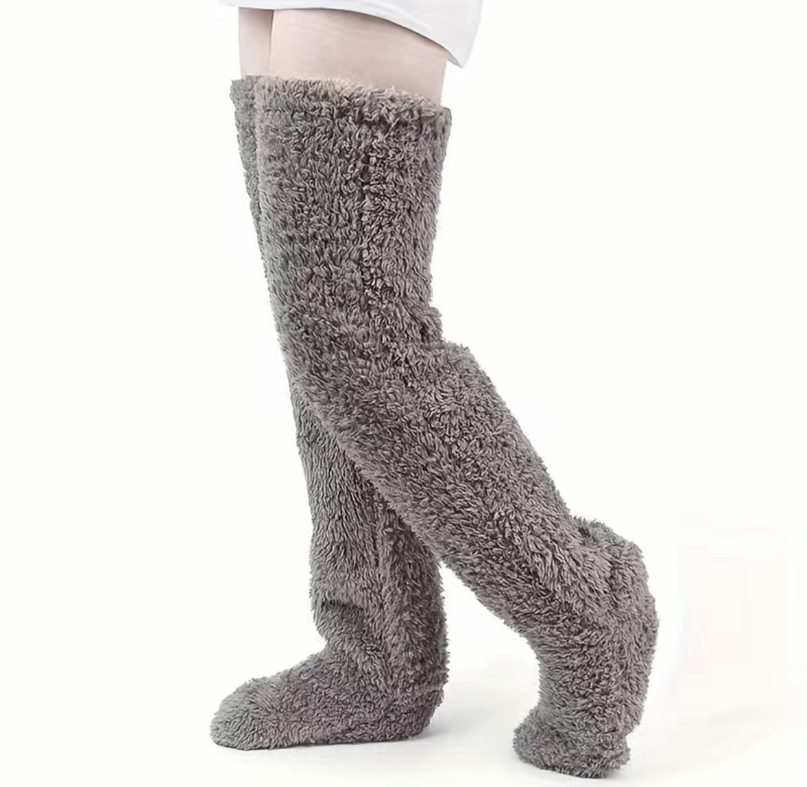 Vacuum Packaging Goose Down Leg Socks