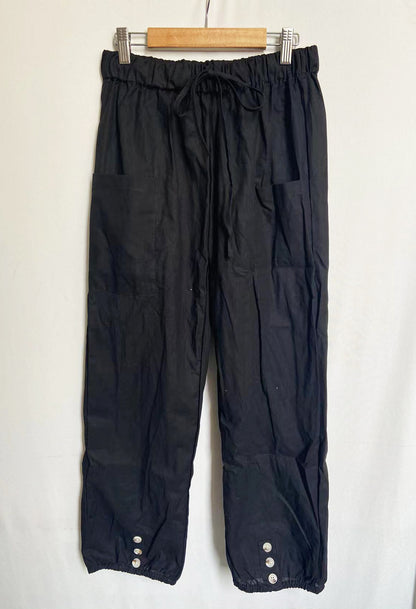 Women's Casual Nine-point Pants Wide Leg