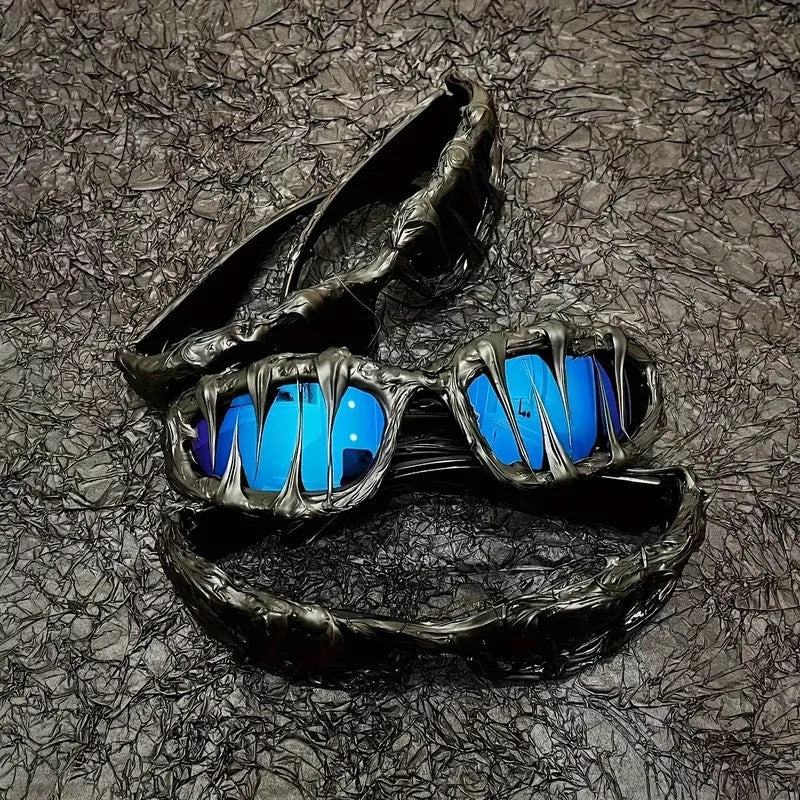Men's And Women's Avant-garde Sunglasses Handmade Epoxy Resin
