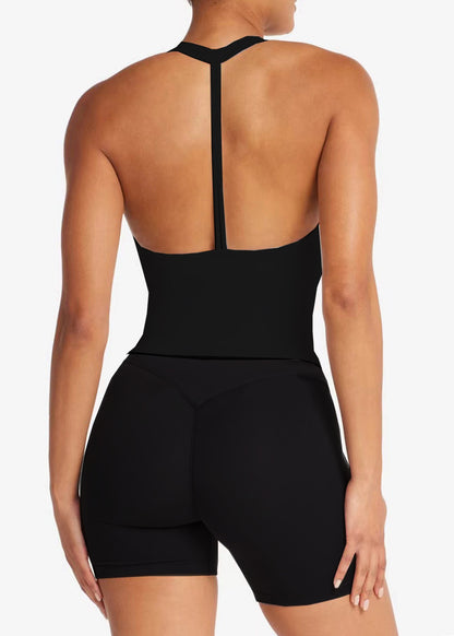With Chest Pad Halter New Sports Fitness Vest