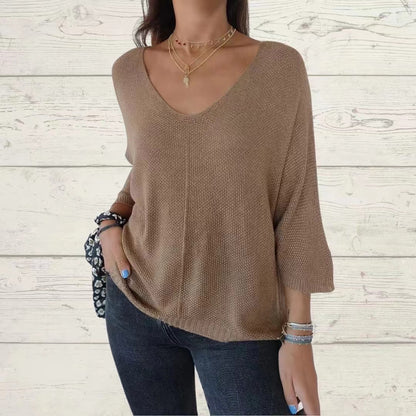 European And American Women's Clothing Short Pullover Top