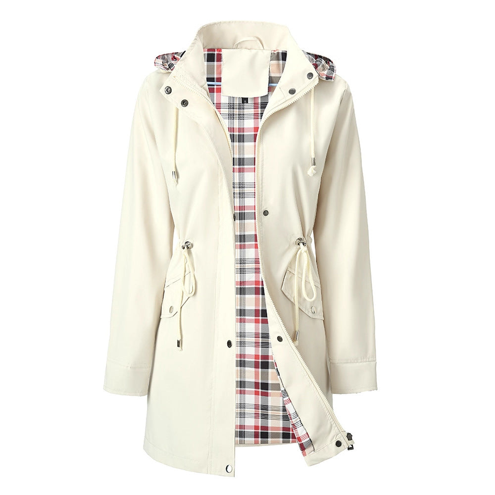 Women's Windbreaker Waterproof Elegant Style