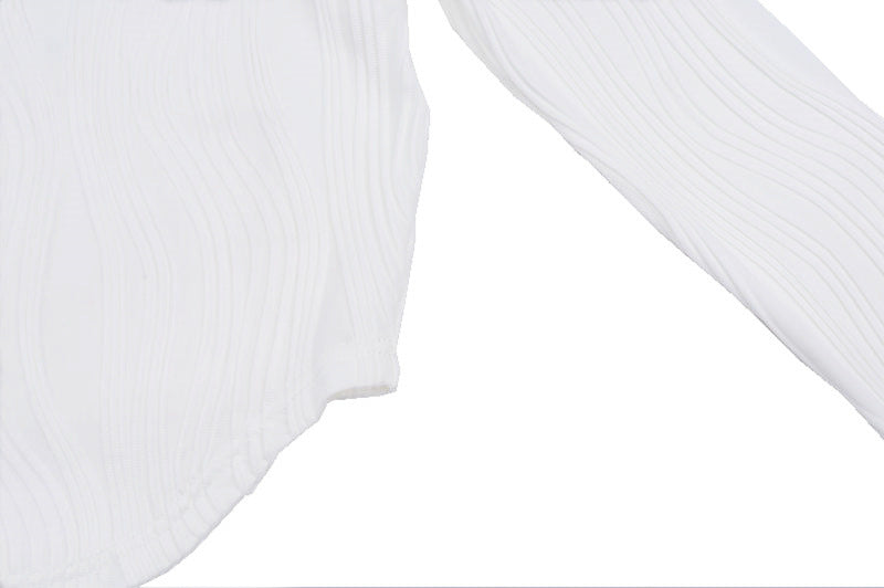 New French Design Pleated Top