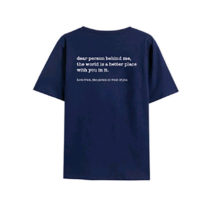 Women's Fashion Printed Short Sleeve T-shirt