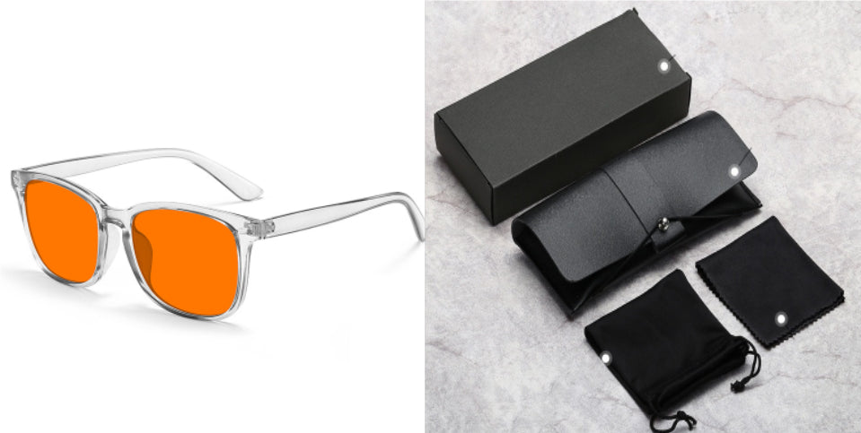 Anti-blue Light UV Protection Red Light Glasses