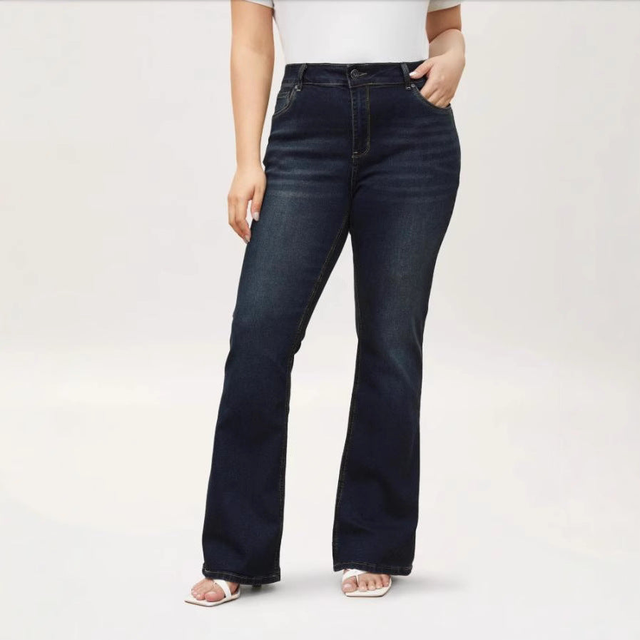 Women's Retro Slim Slimming And Fashionable Jeans
