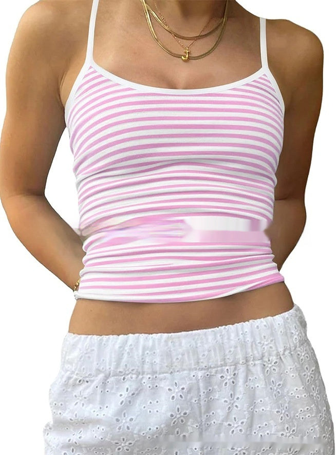 Slim-fit Vest Hot And Sexy Inner Wear Or Outerwear Tank Top