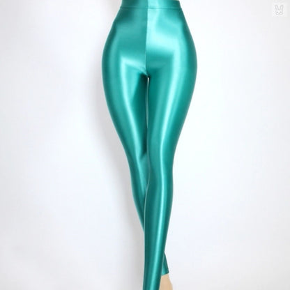 Seamless One Piece Leggings Women's Thin Footstep Old-fashioned