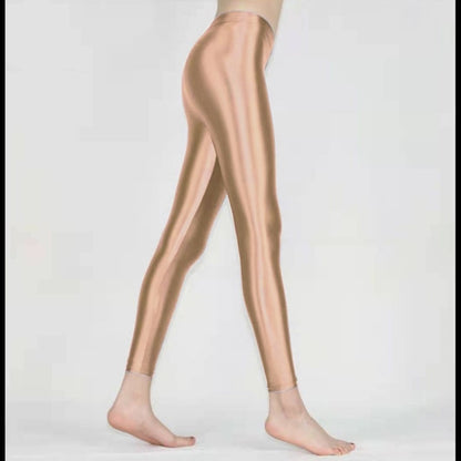 Seamless One Piece Leggings Women's Thin Footstep Old-fashioned