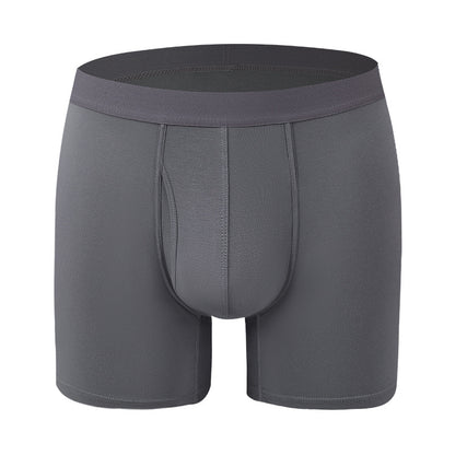 Extended Men's Underwear Bamboo Fiber Sports Breathable Mid Waist