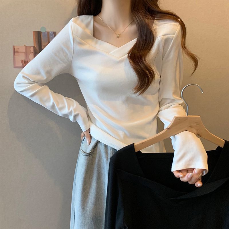 Women's Slim-fit Long-sleeved T-shirt