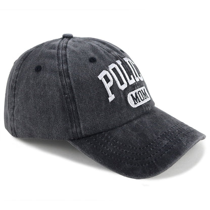 Proud Police Mama Baseball Cap Gifts, Adjustable Embroidered Wash Cotton Baseball Cap