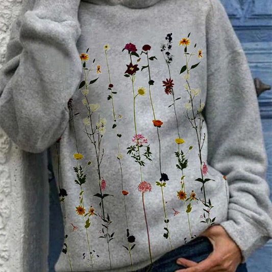 Women's Round-neck 3D Printed Hoodie