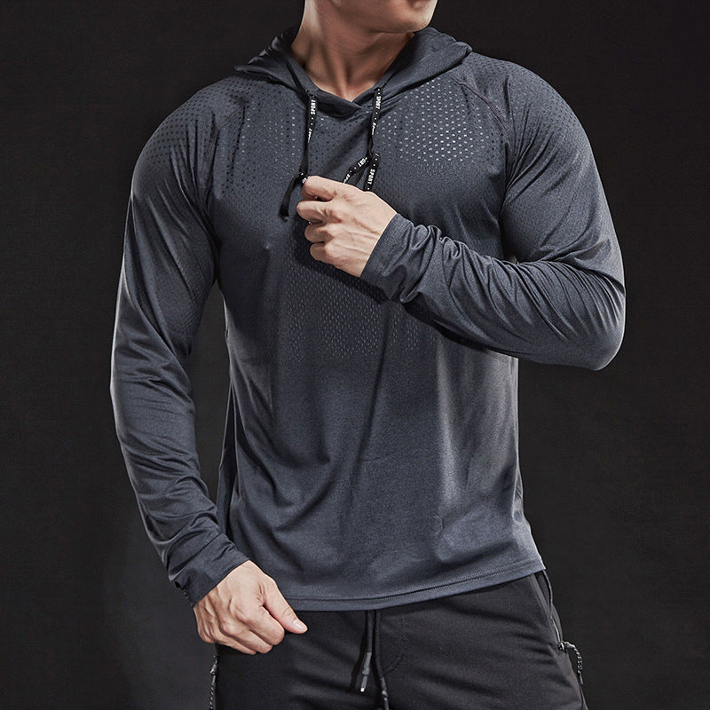 Men's Loose Casual Hooded Sports Sweater Top