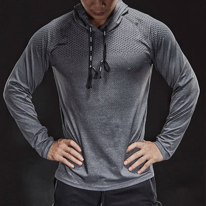 Men's Loose Casual Hooded Sports Sweater Top