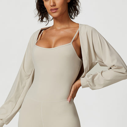 Small Shawl Sports Yoga Sun Protection Top