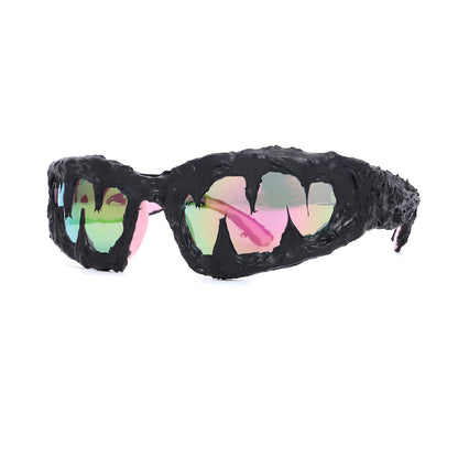 Men's And Women's Avant-garde Sunglasses Handmade Epoxy Resin