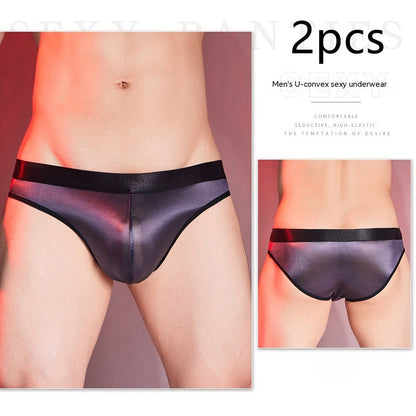 Men's Shiny High Elastic Comfortable And Breathable Underwear