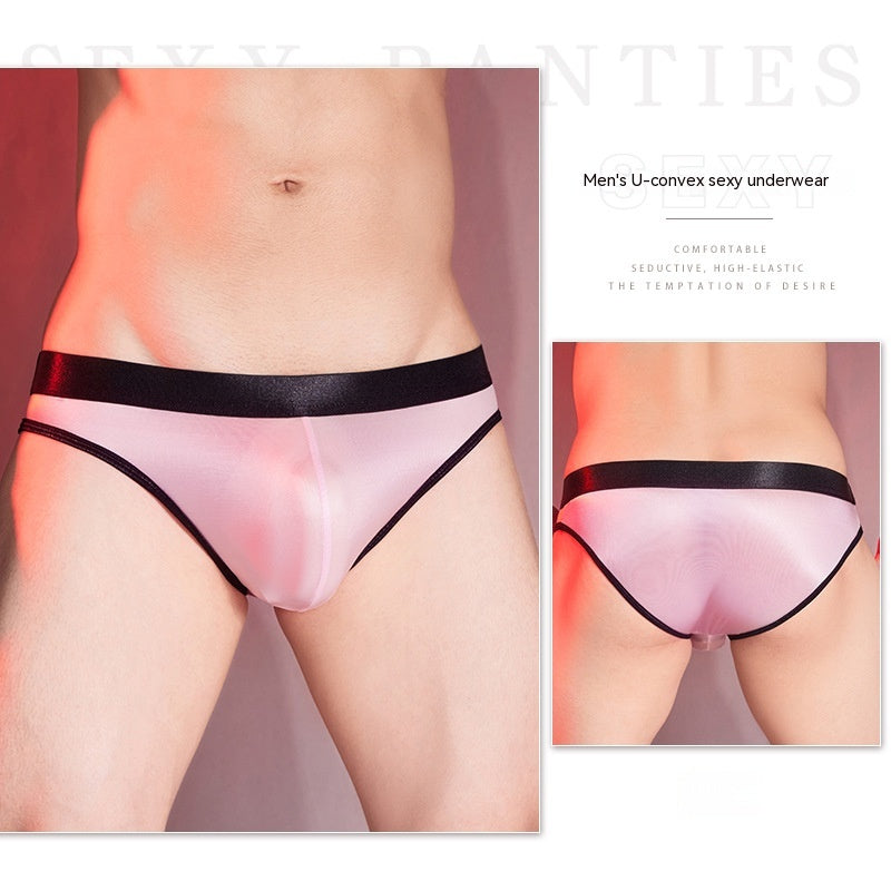Men's Shiny High Elastic Comfortable And Breathable Underwear