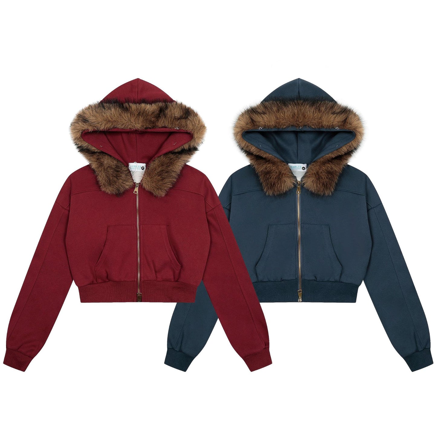 Autumn New American Retro Hot Girl Hooded Sweater Cardigan