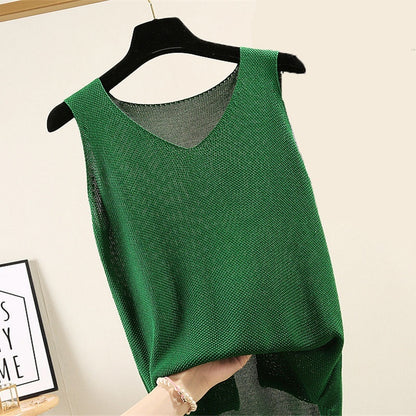 Loose Large Size Strap Vest For Women Summer