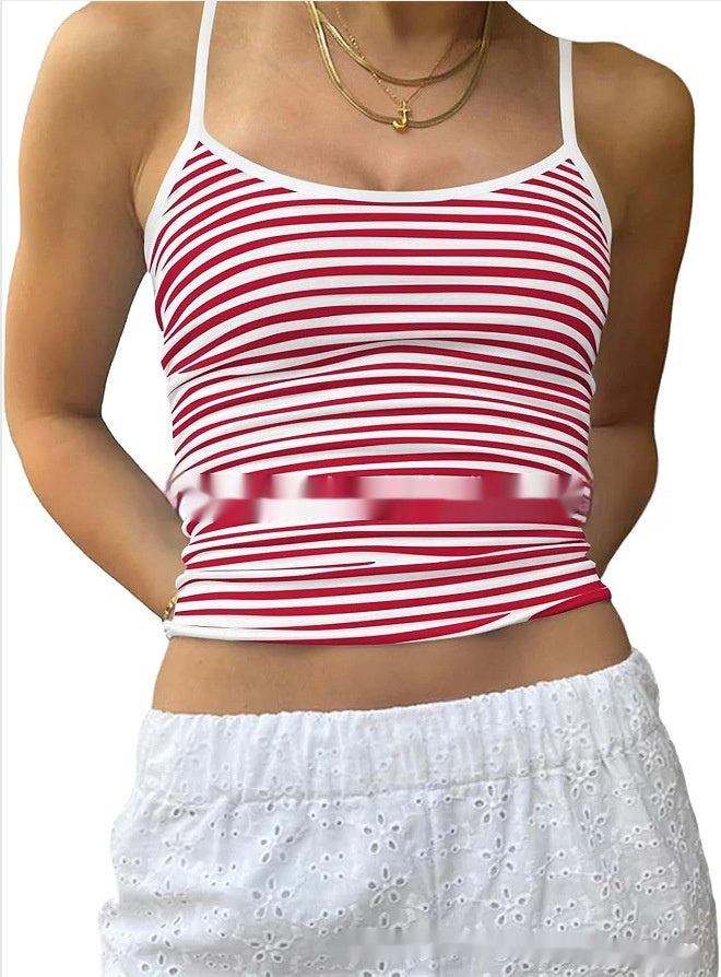 Slim-fit Vest Hot And Sexy Inner Wear Or Outerwear Tank Top