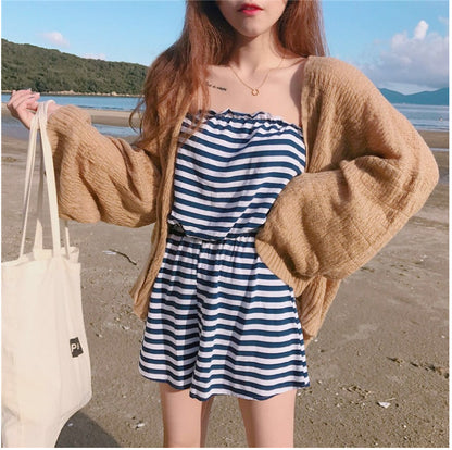 Slim Sun-proof Clothing Short Coat Knitted Cardigan
