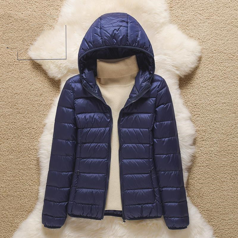 Lightweight Slim Fit Jacket With Stand-up Collar