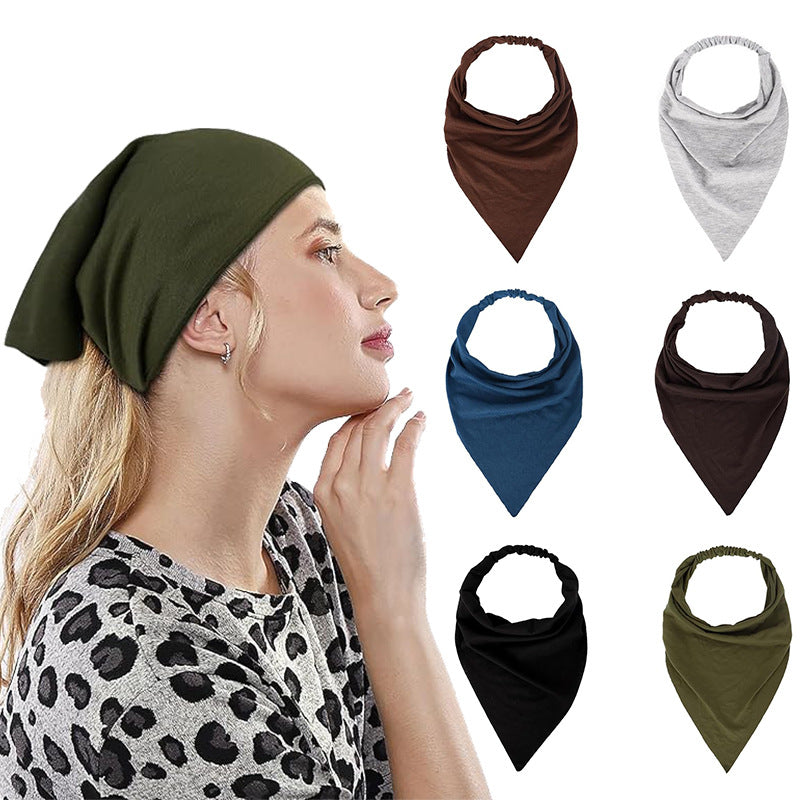 Triangle Shawl Women's Pure Color Comfort All-match High Elastic