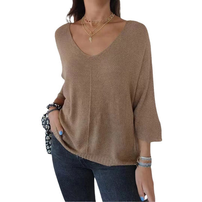 European And American Women's Clothing Short Pullover Top