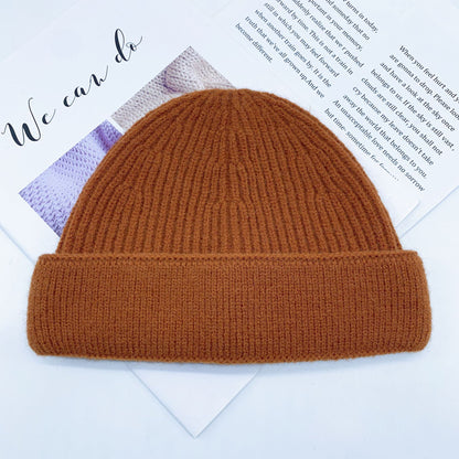 Women's Winter Personalized Big Head Circumference Warm Wool Hat